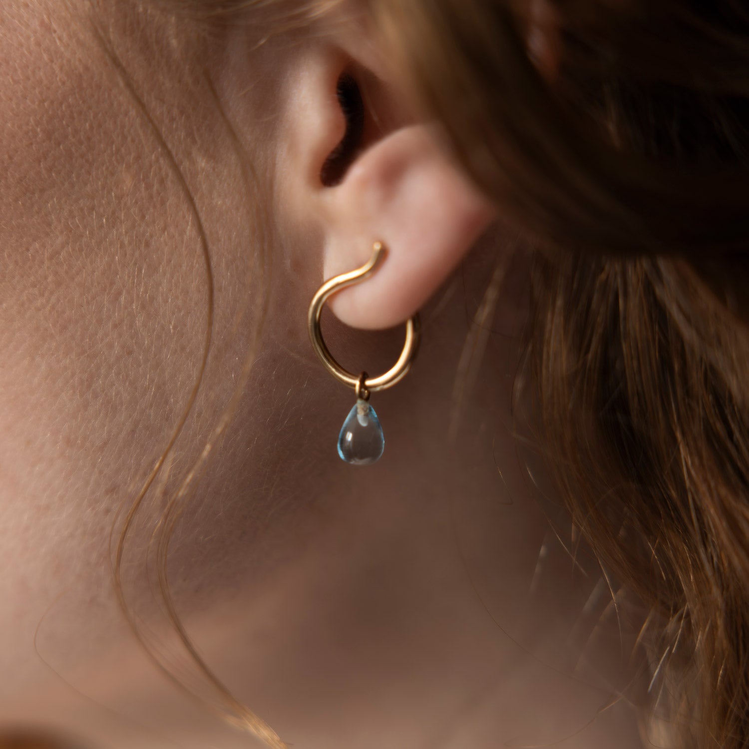 Martall pendant - Blue topaz