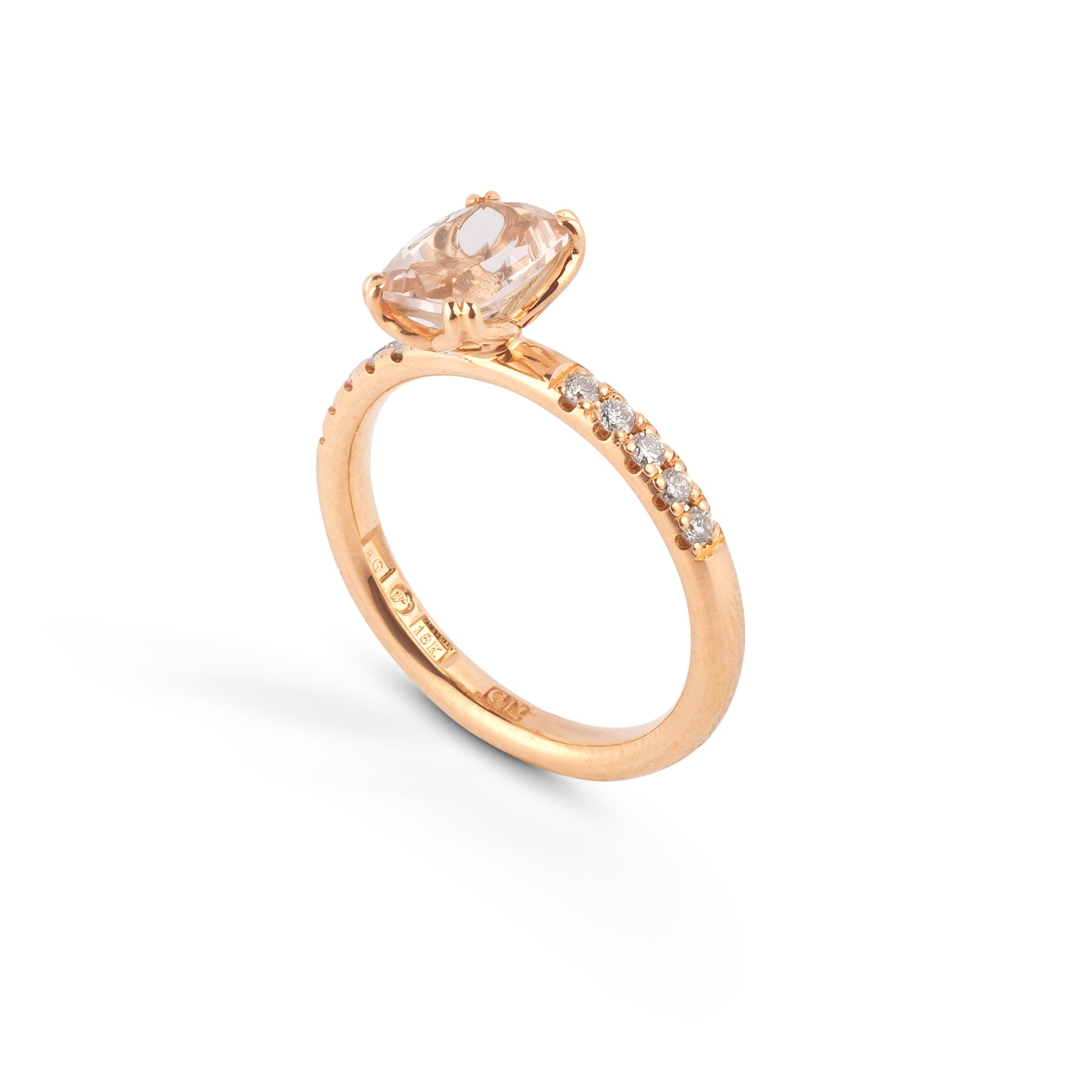 Aurora - Morganite ring