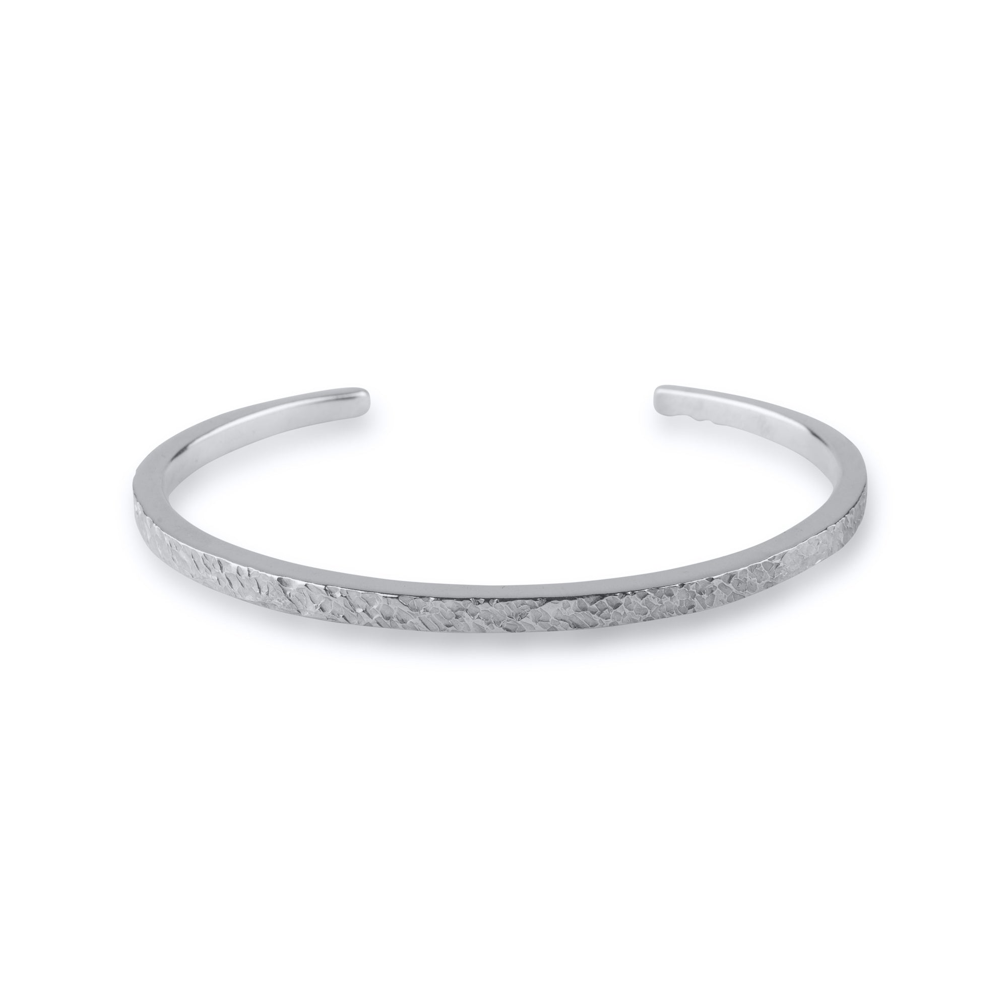 Karg - Elegant armband bangle i silver
