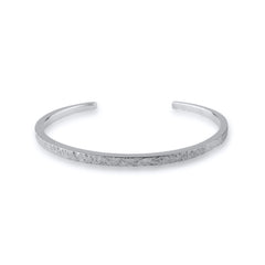 Karg - Elegant armband bangle i silver