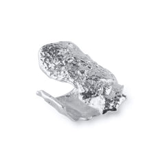 KARG - 'Hällmark' öppen ring i silver, unik design