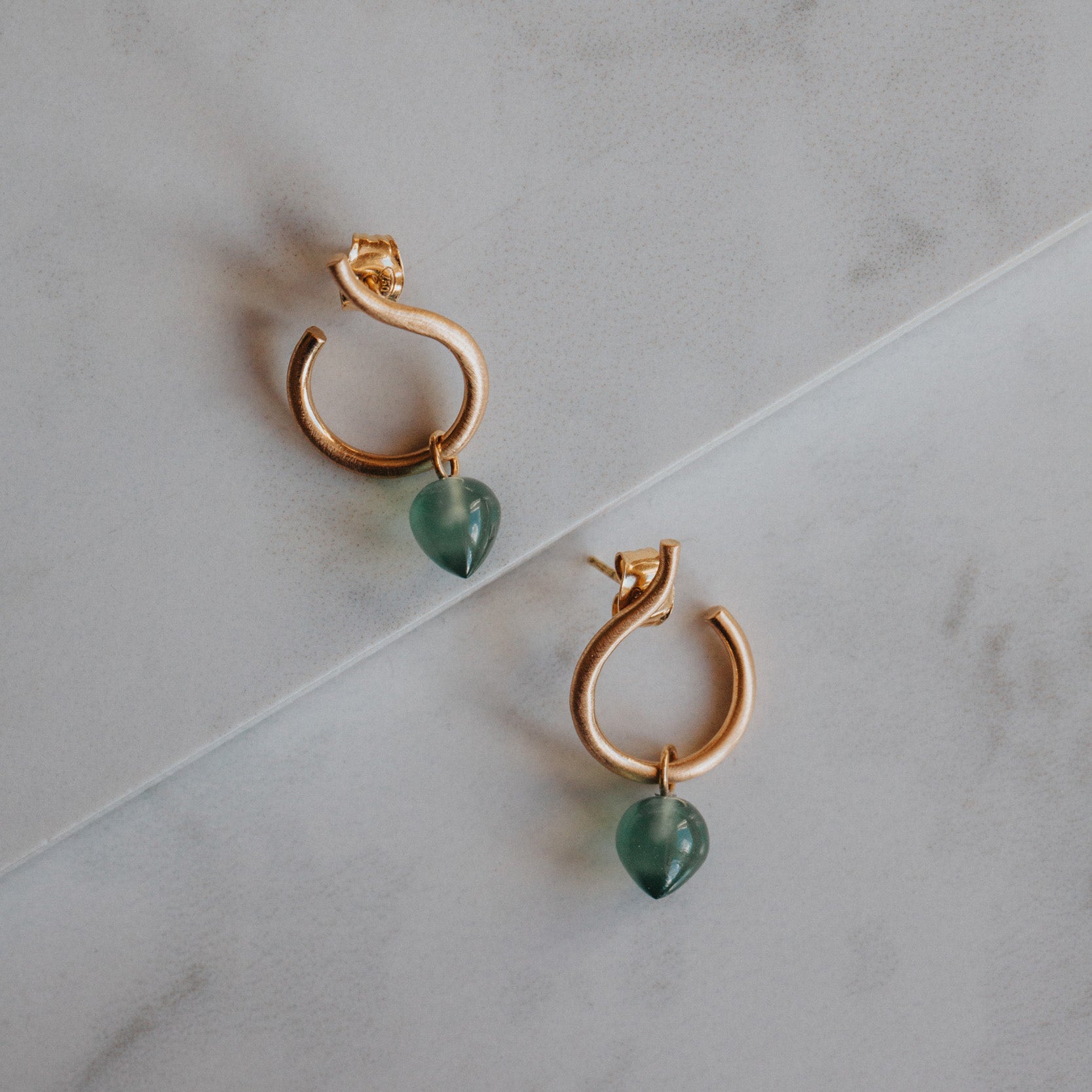 Martall pendant - Green Serpentine