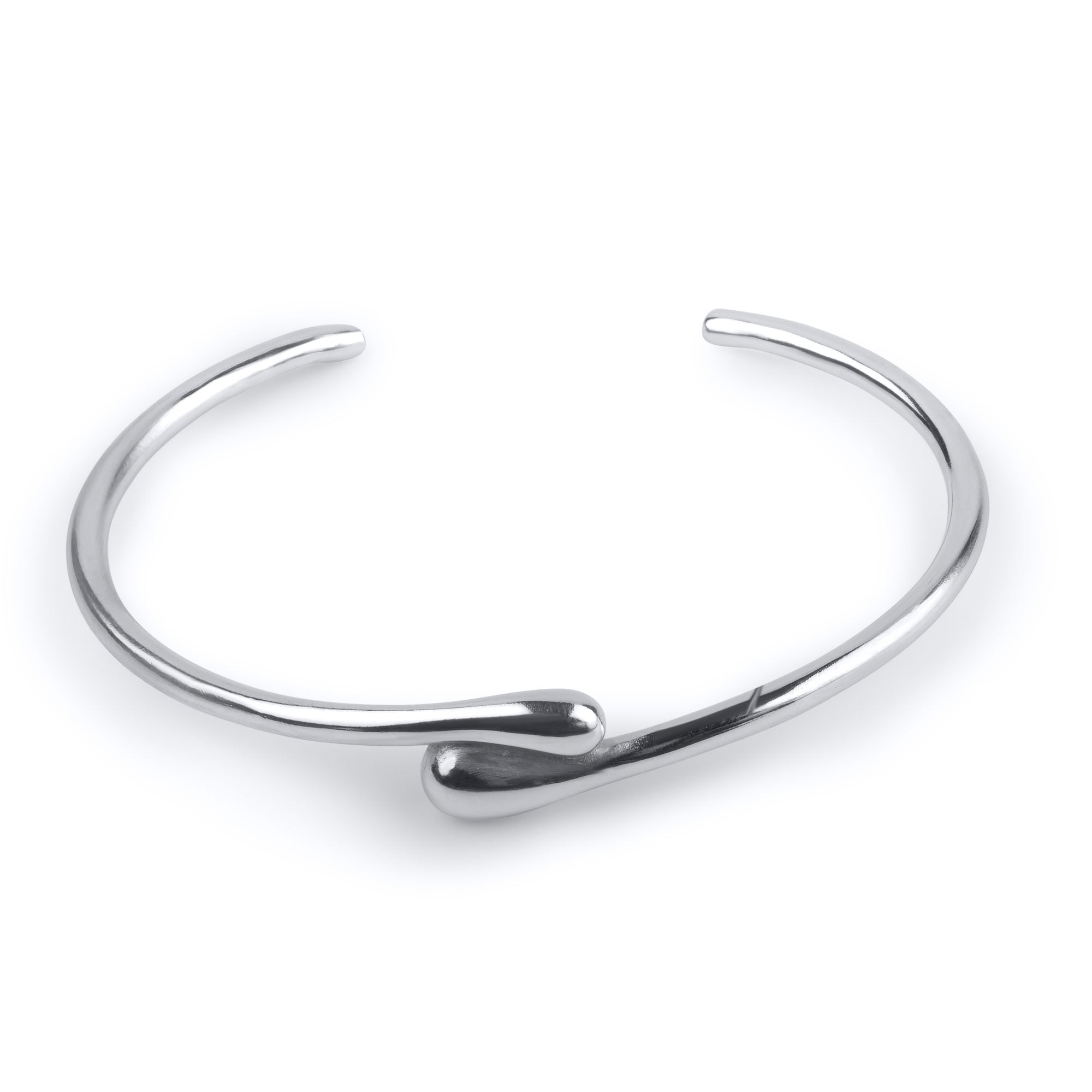 Got Your Back stelt armband liten i silver, närbild