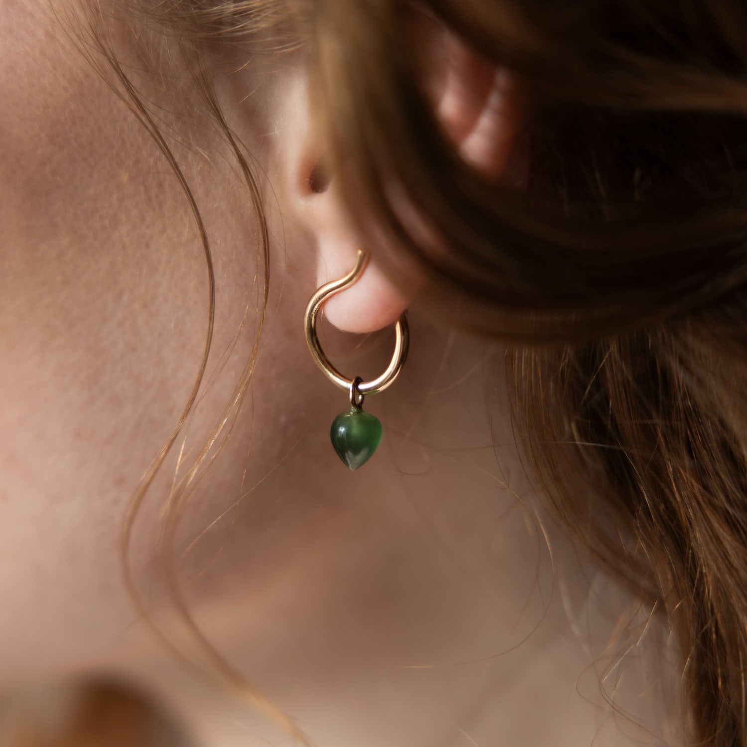 Martall pendant - Green Serpentine