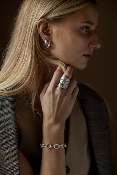 KARG - Earring C-hoop small