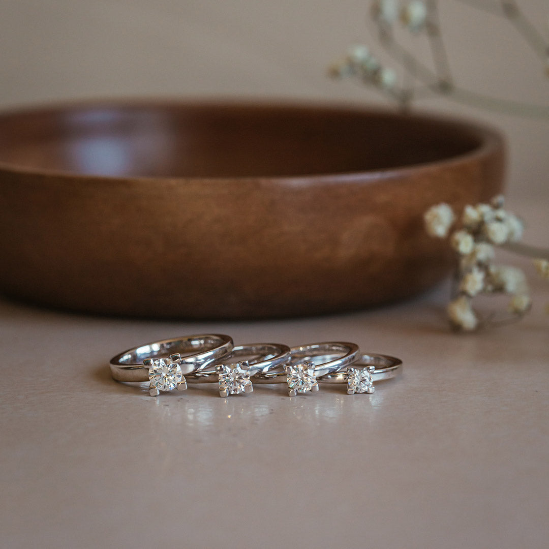 Eksta 0.10ct - Solitaire ring