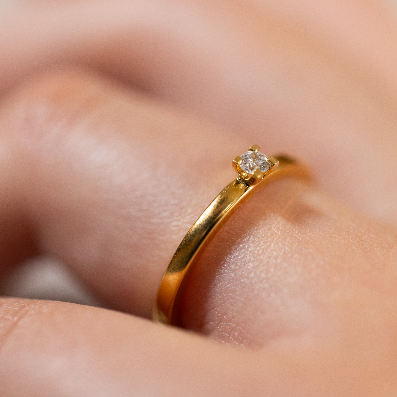 Eksta 0.10ct - Solitaire ring