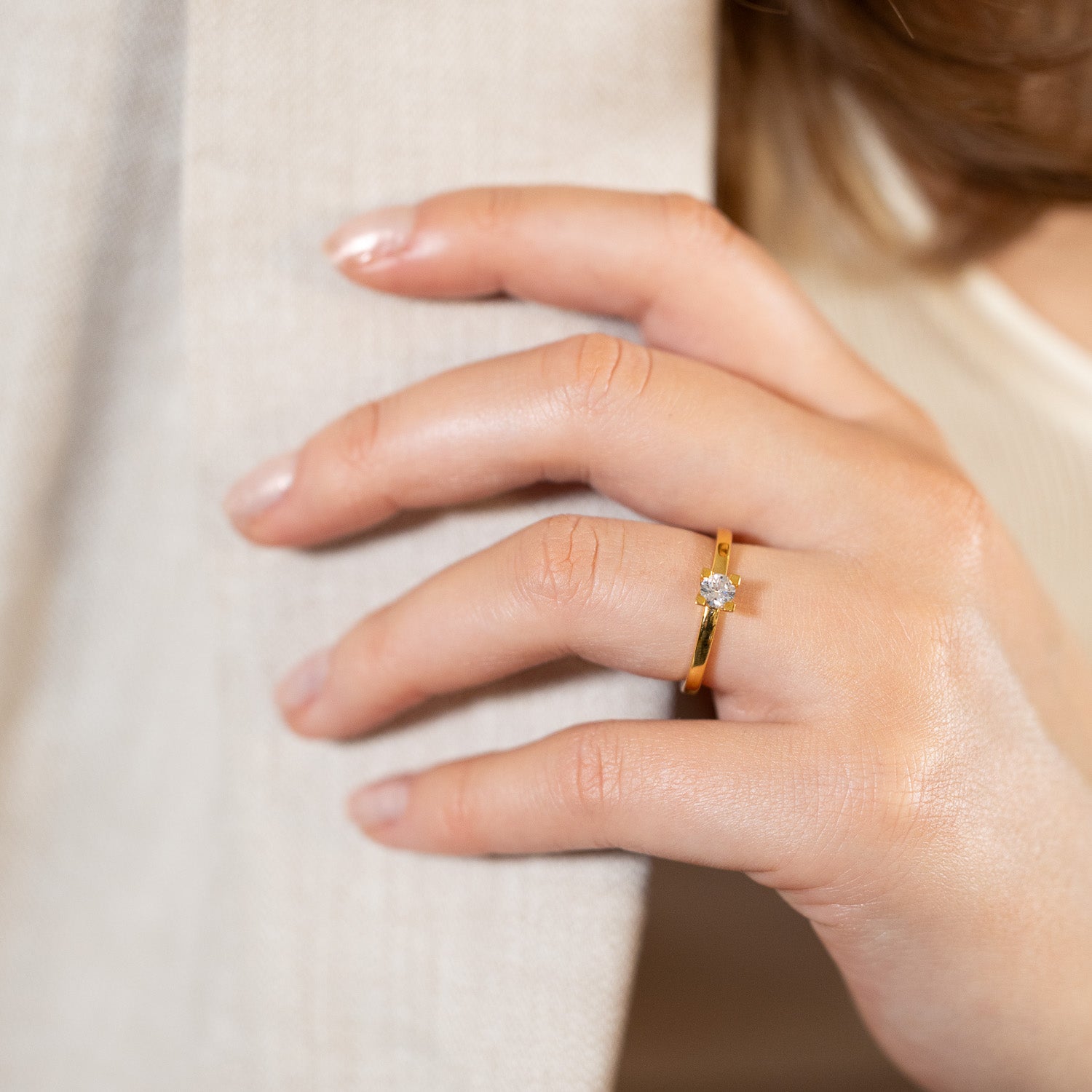 Eksta 0.40ct - Solitaire ring