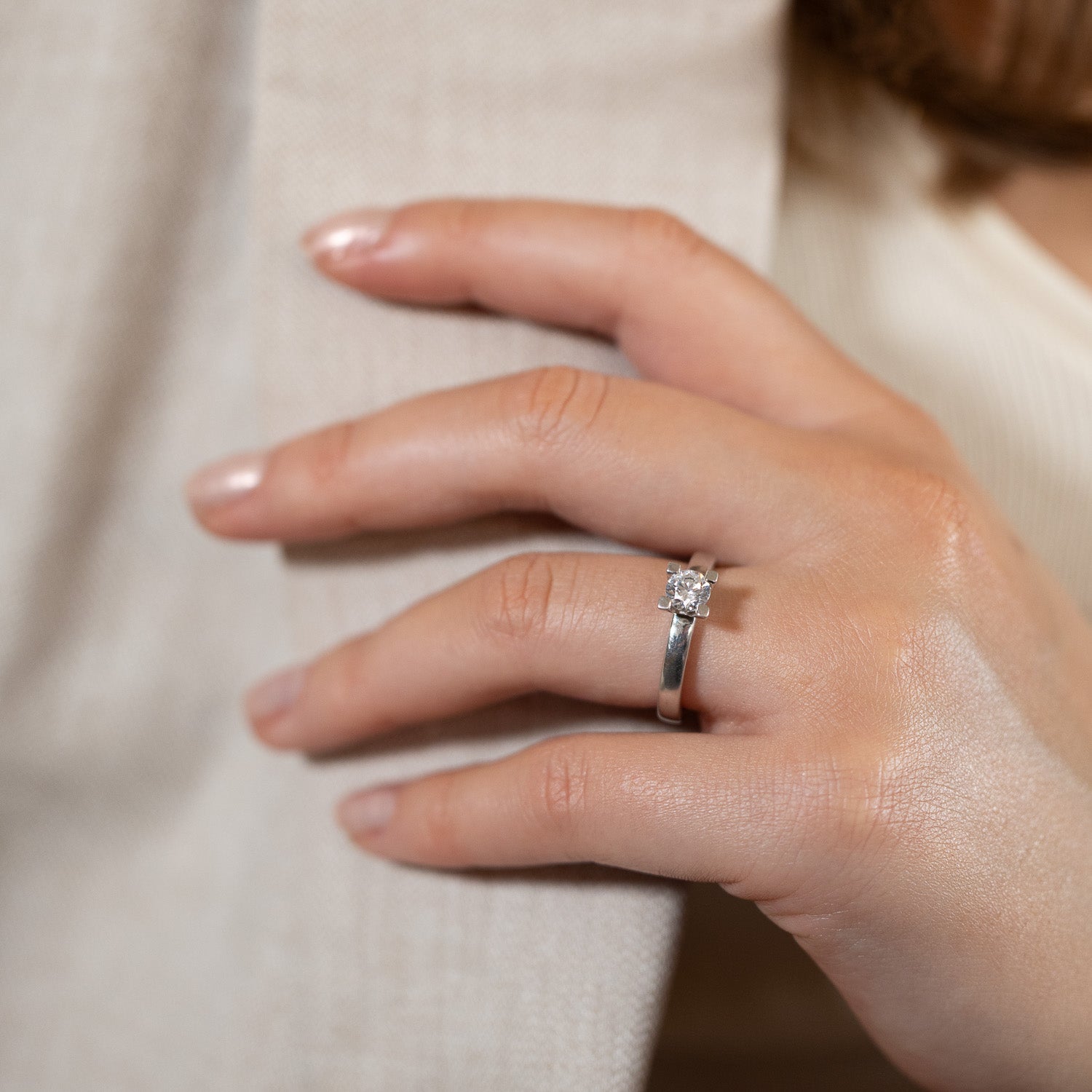 Eksta 0.50ct - Solitaire ring