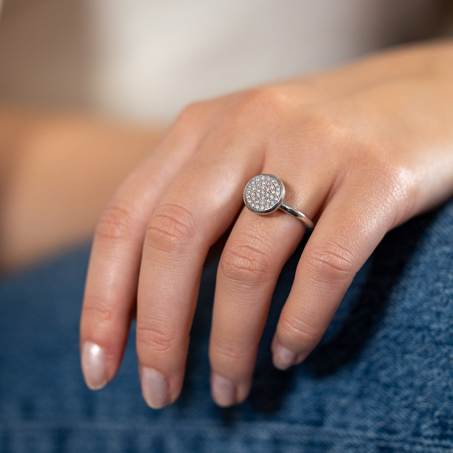 Sparkle - Halo ring