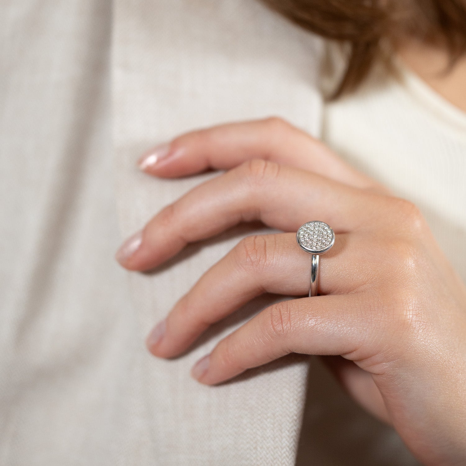 Sparkle - Halo ring