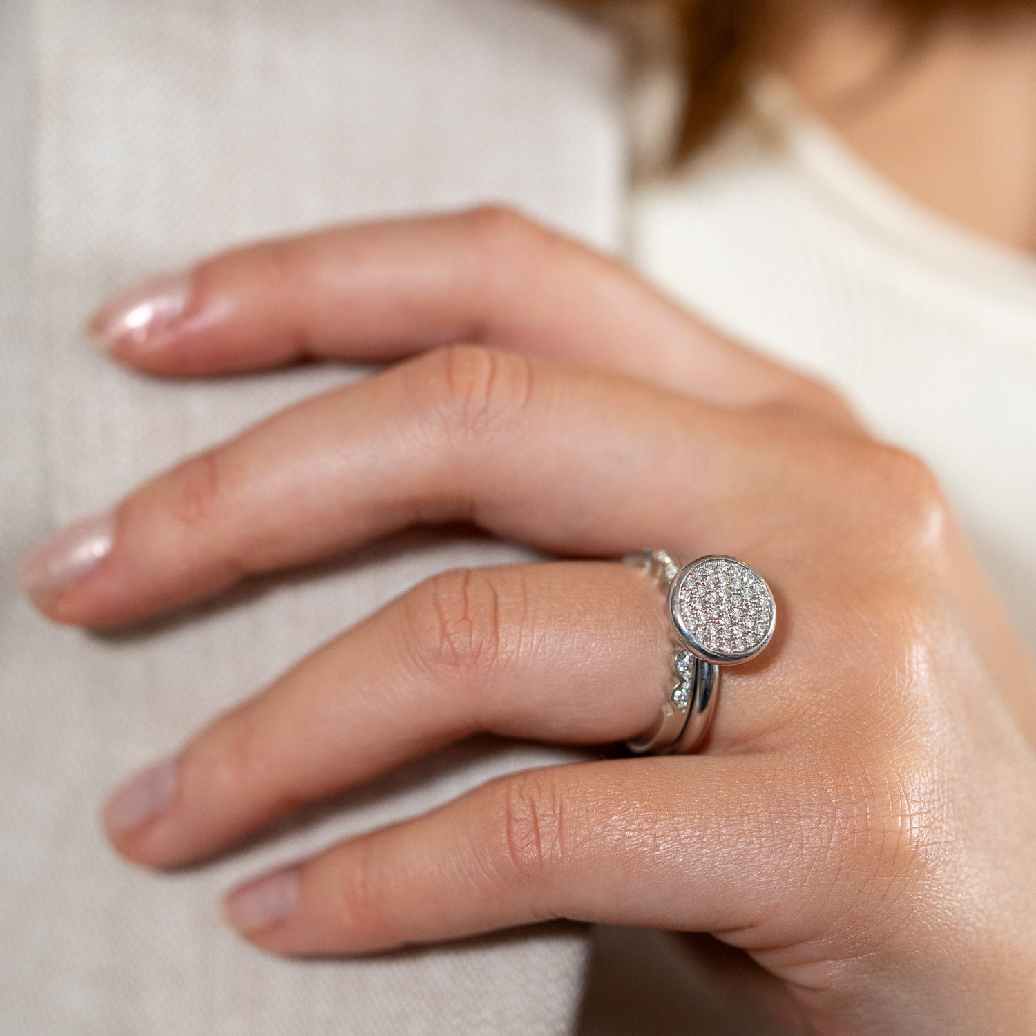 Sparkle - Halo ring