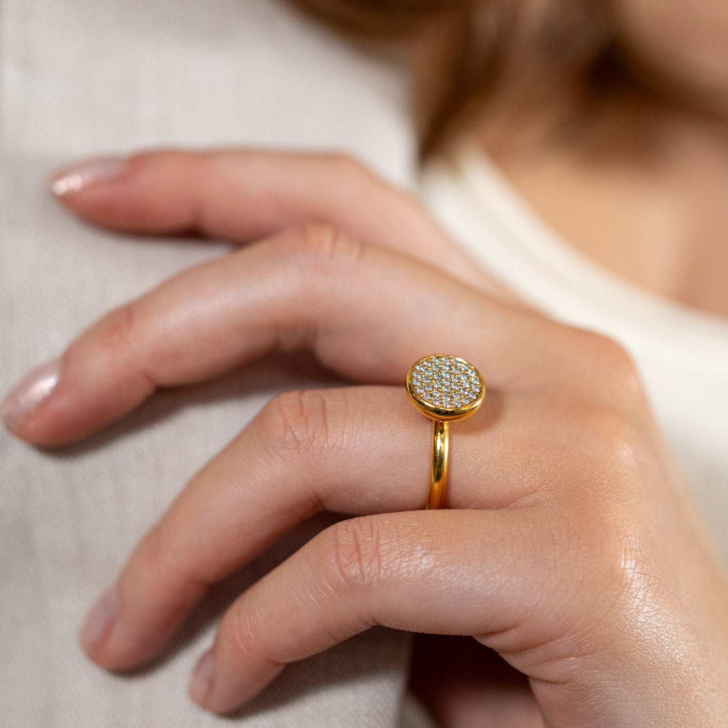 Sparkle - Halo ring