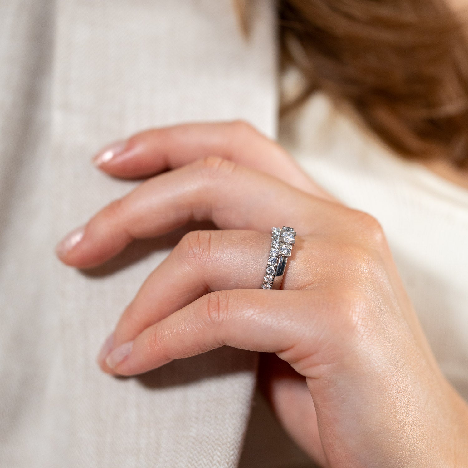 Lau - Large (1 x 0.21ct + 2 x 0.11ct)