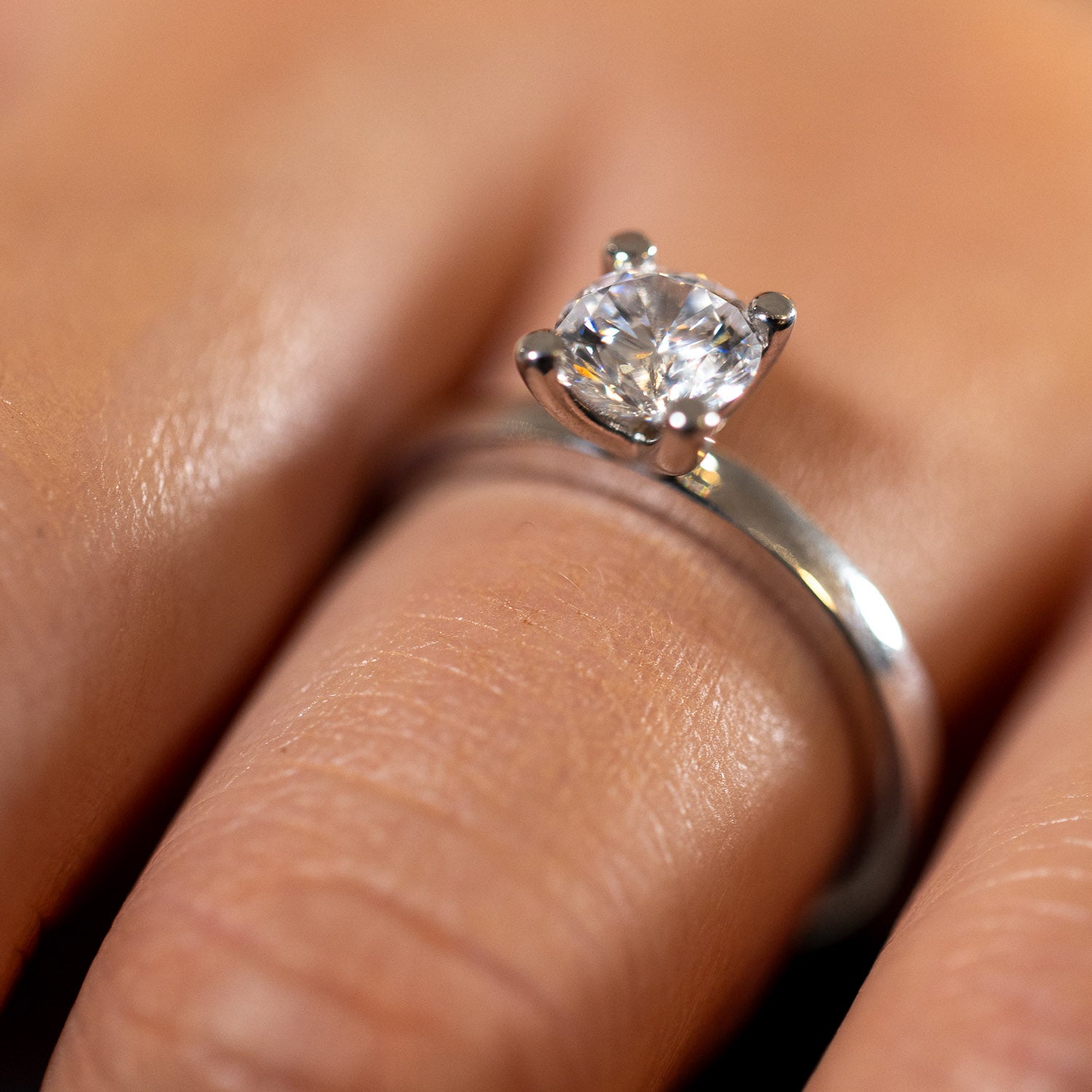 Karlsö 0.70 ct – timeless solitaire ring