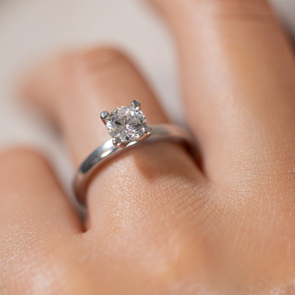 Karlsö 0.70 ct – timeless solitaire ring
