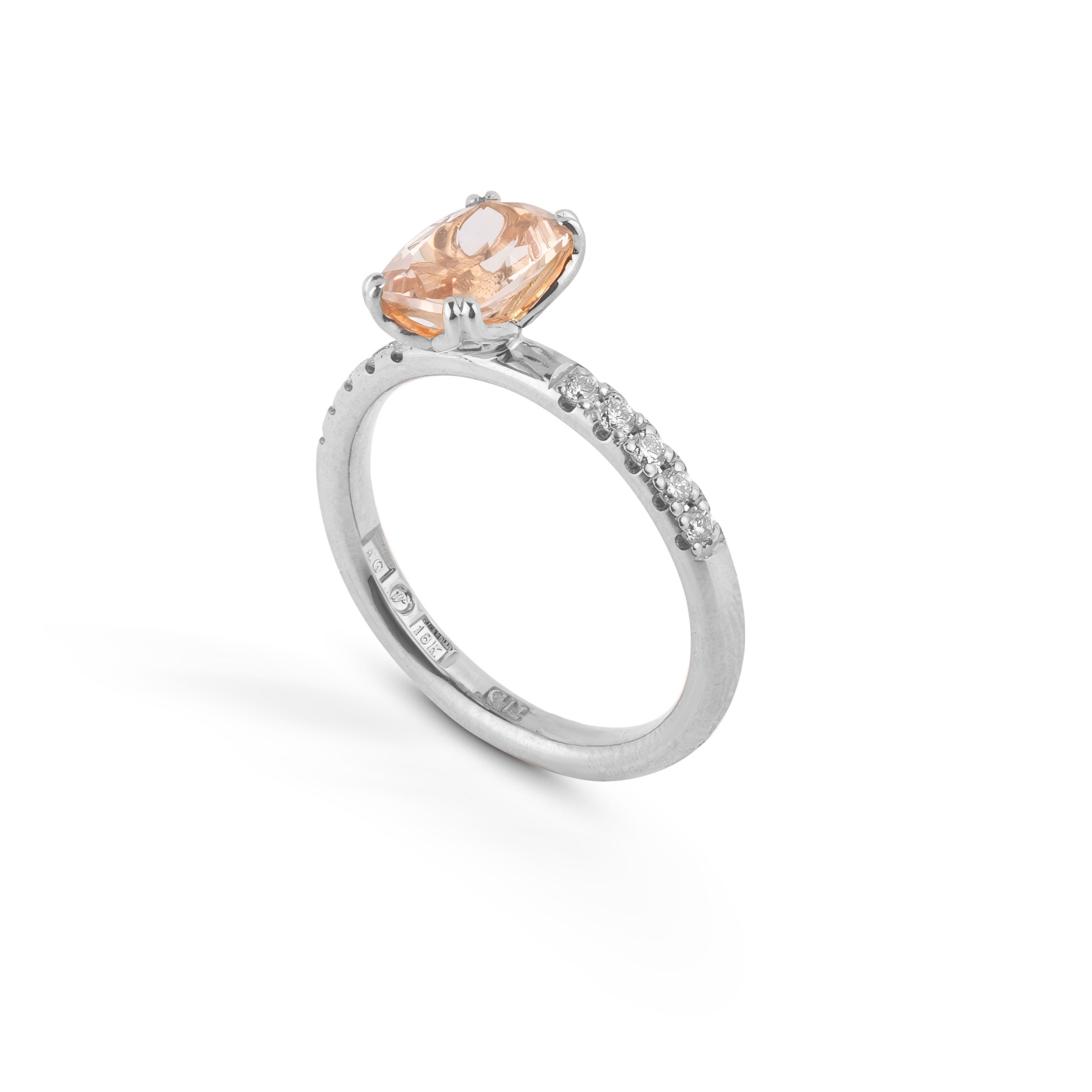 Aurora - Morganite ring