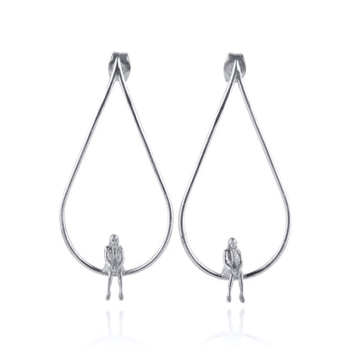 Egentid - Drop-shaped earring