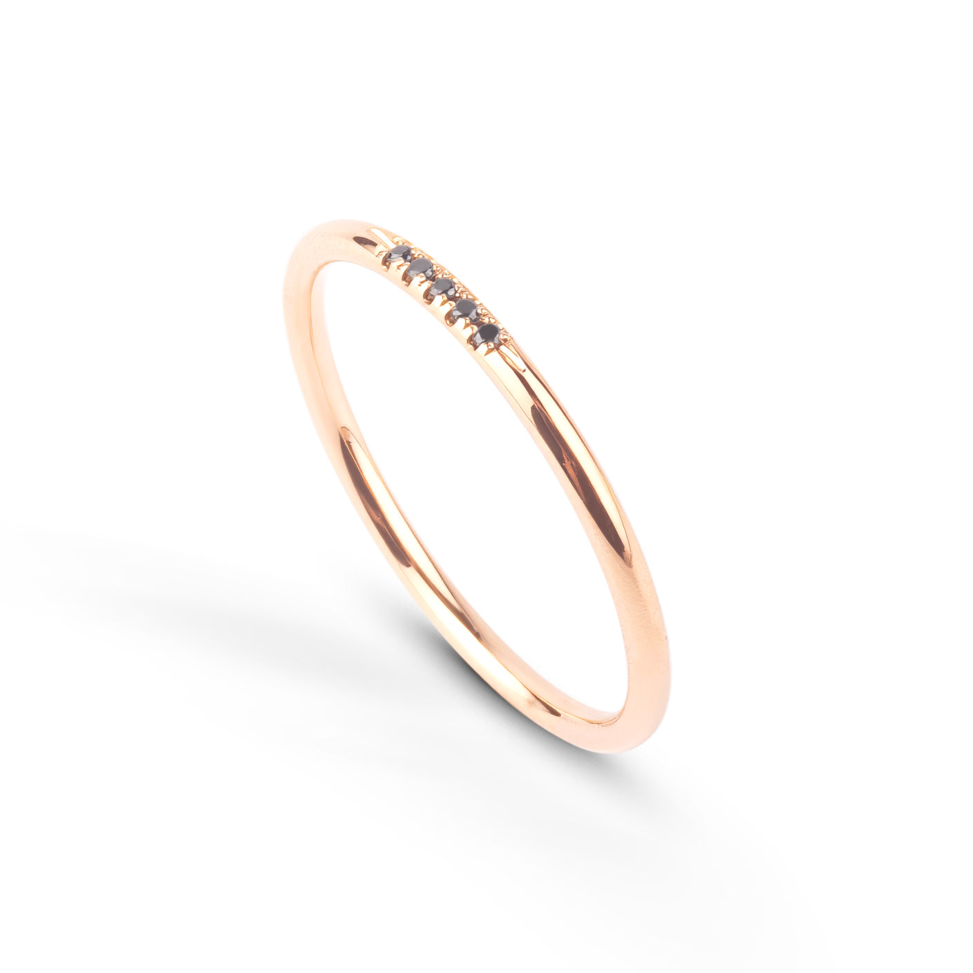 Leilu Ring 5 stones - 18k gold