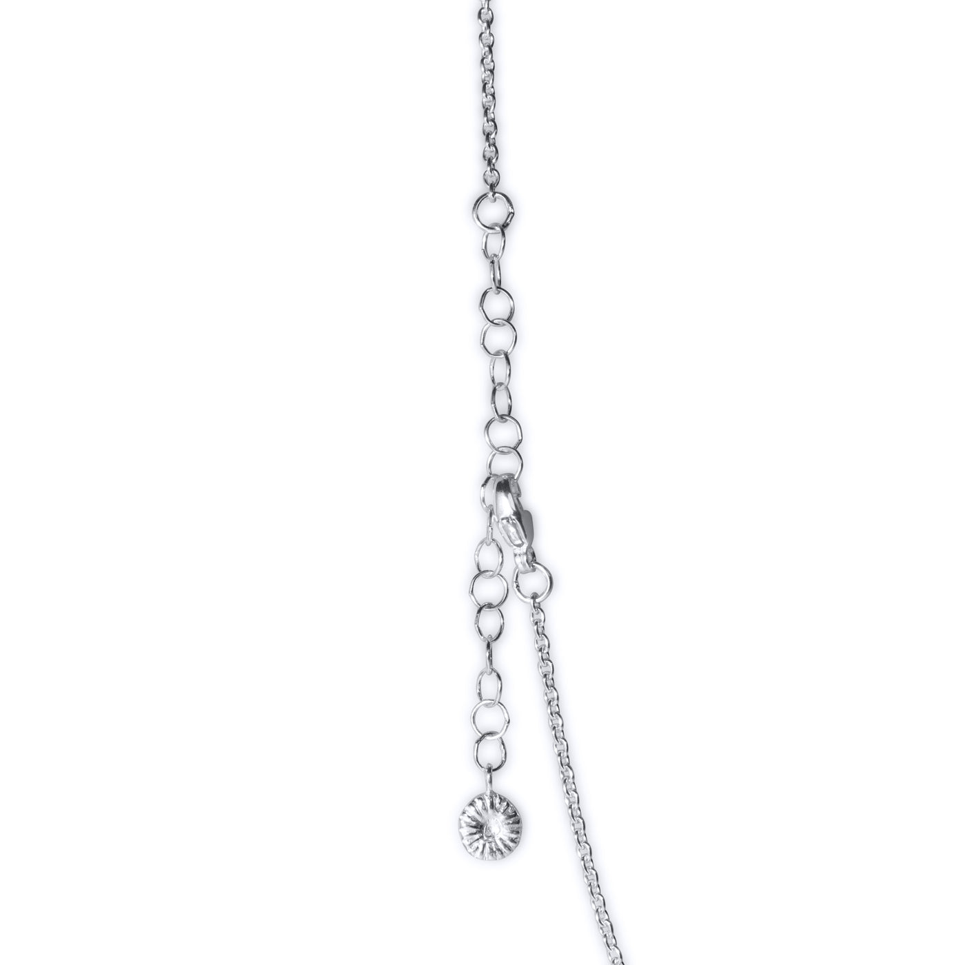 Button coral - Necklace medium