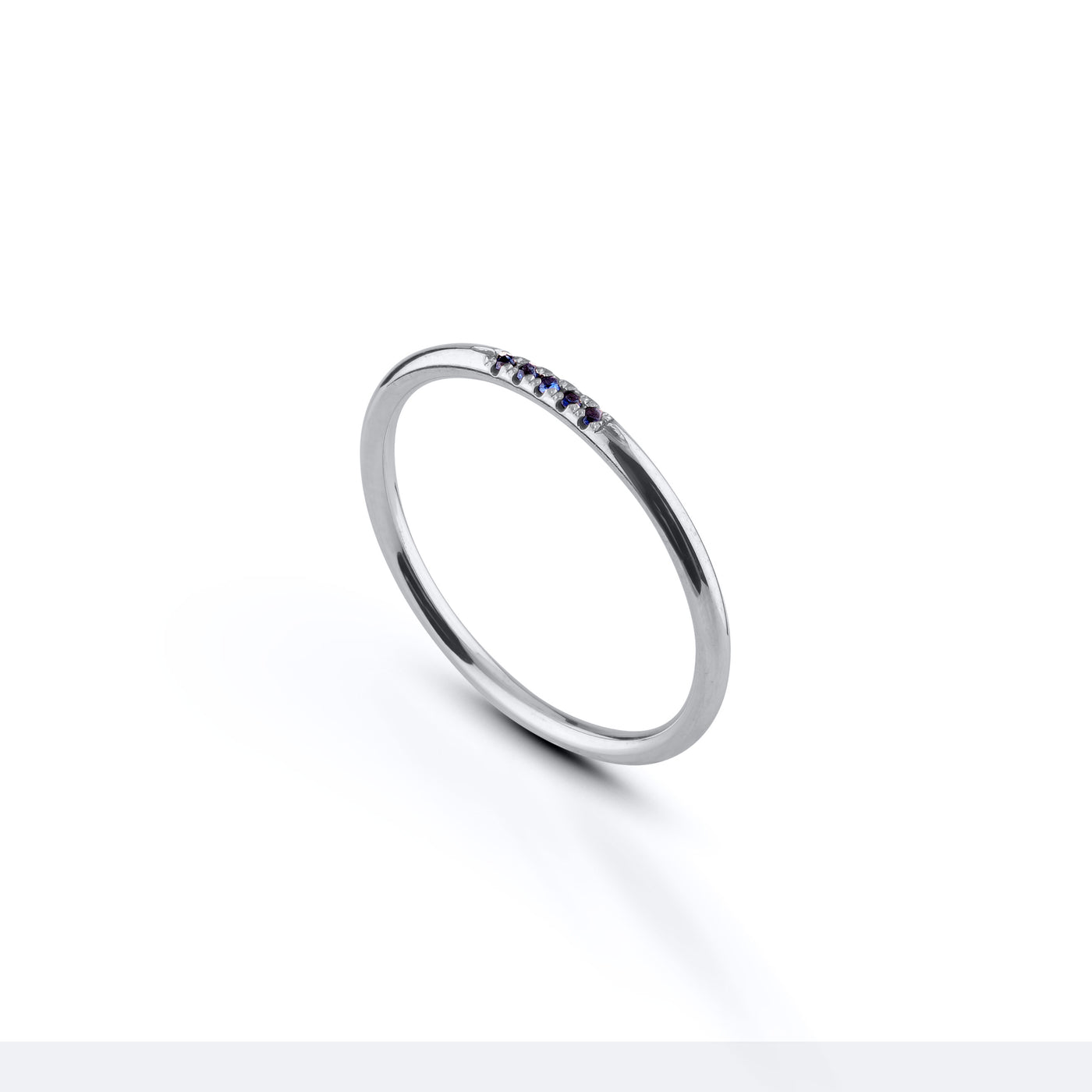 Leilu Ring 5 stones - 18k gold