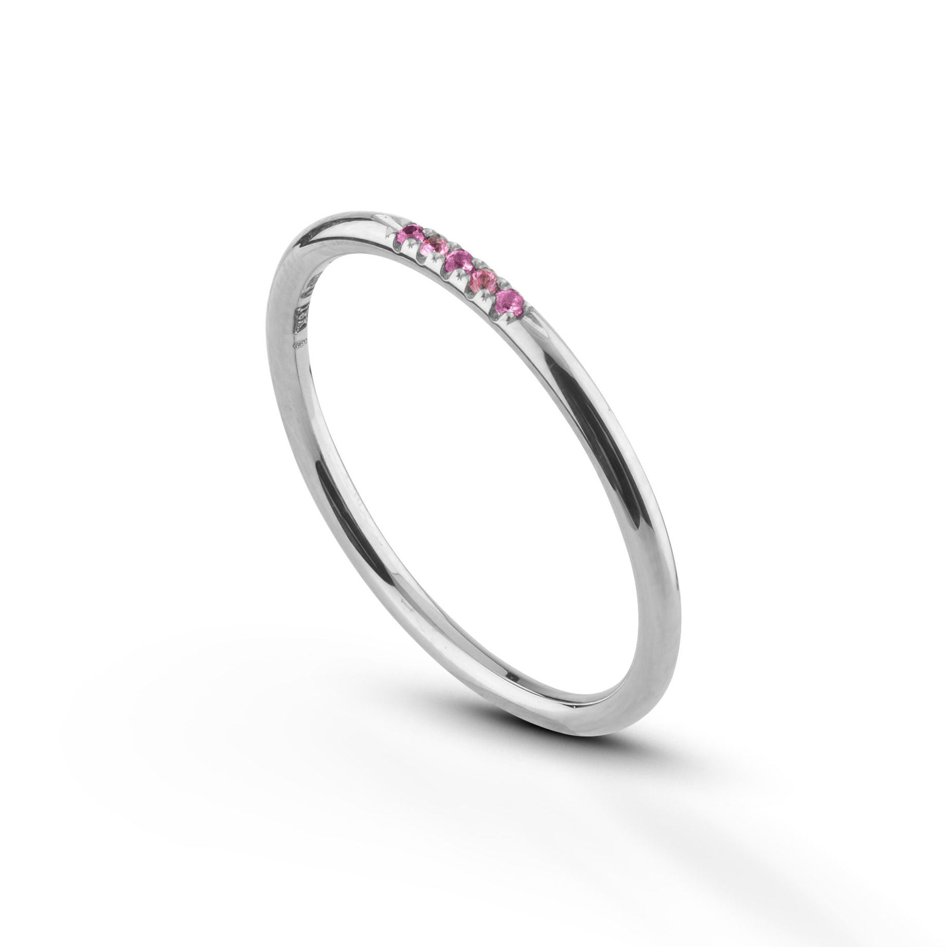 Leilu Ring 5 stones - 18k gold