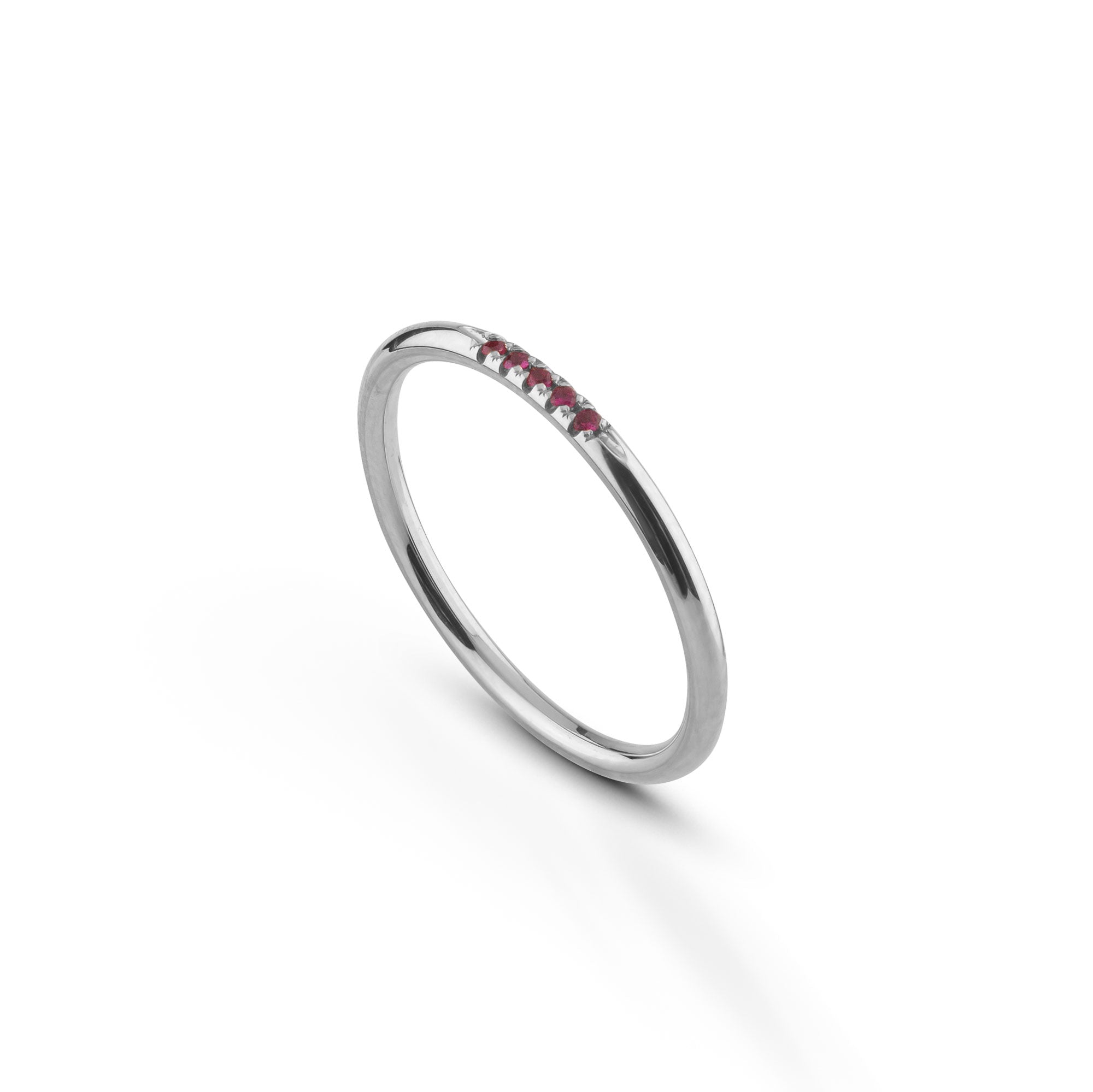 Leilu Ring 5 stones - 18k gold