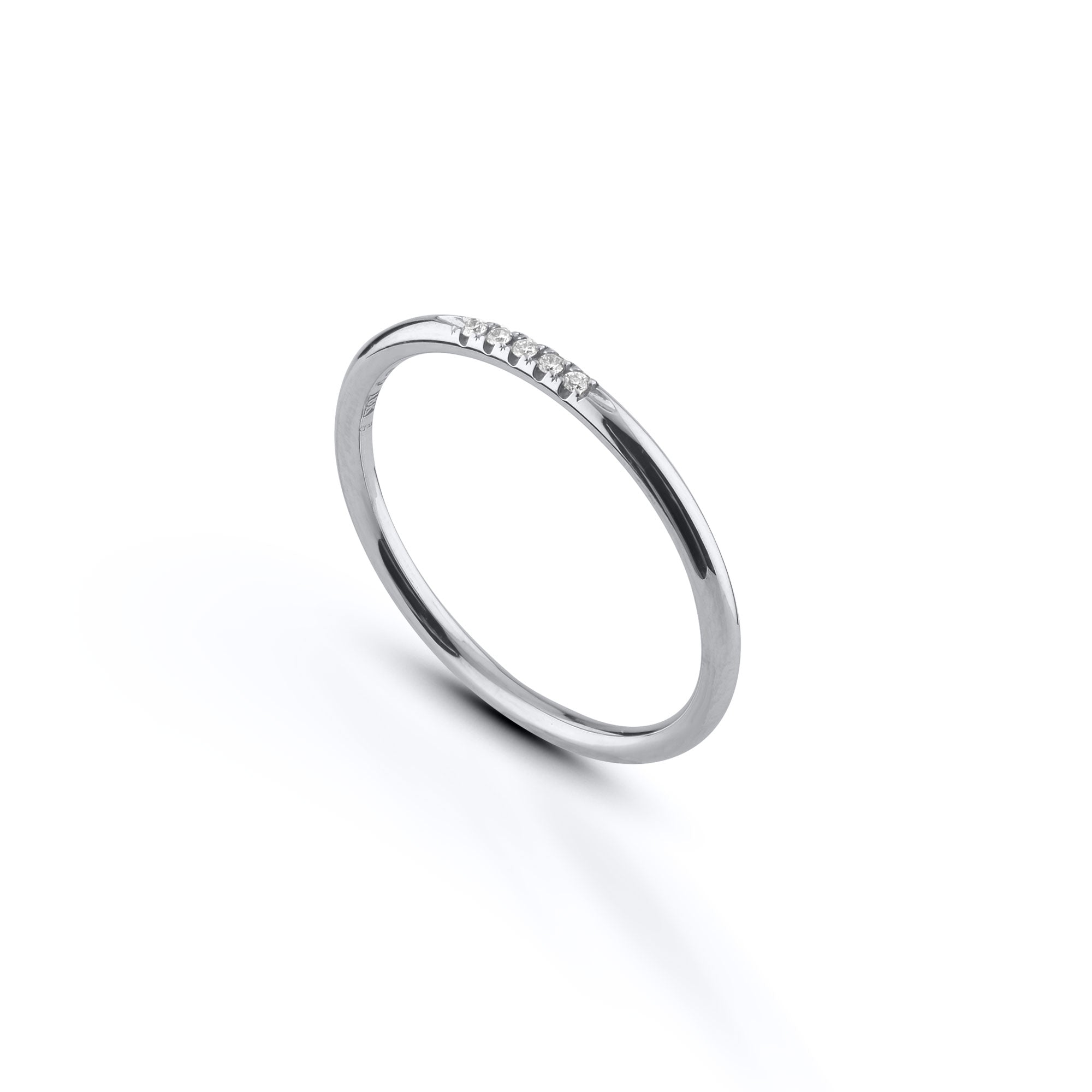 Leilu Ring 5 stones - 18k gold