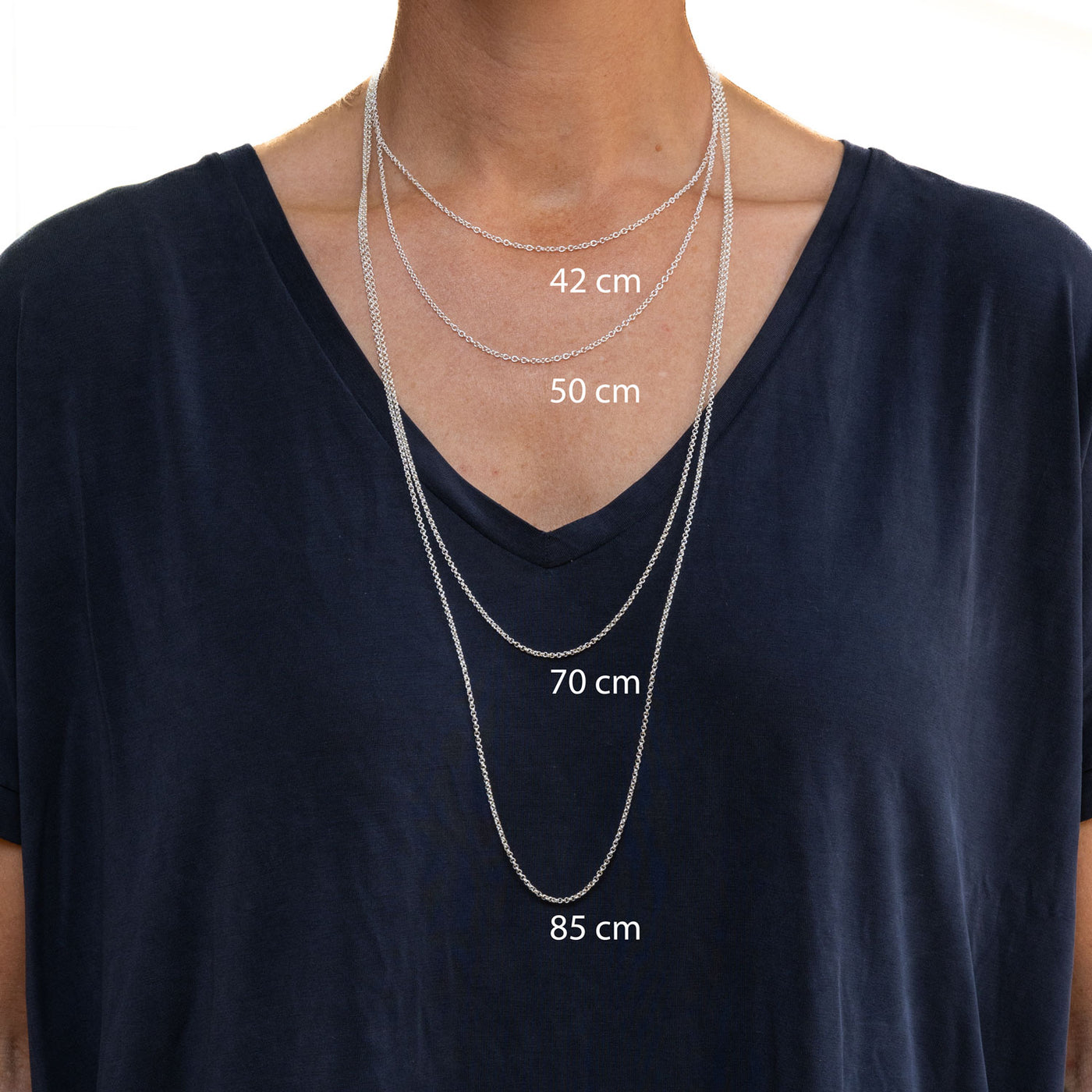 45cm 70 Cm Necklace Gold Chain Mm Customizable Recycled Gold