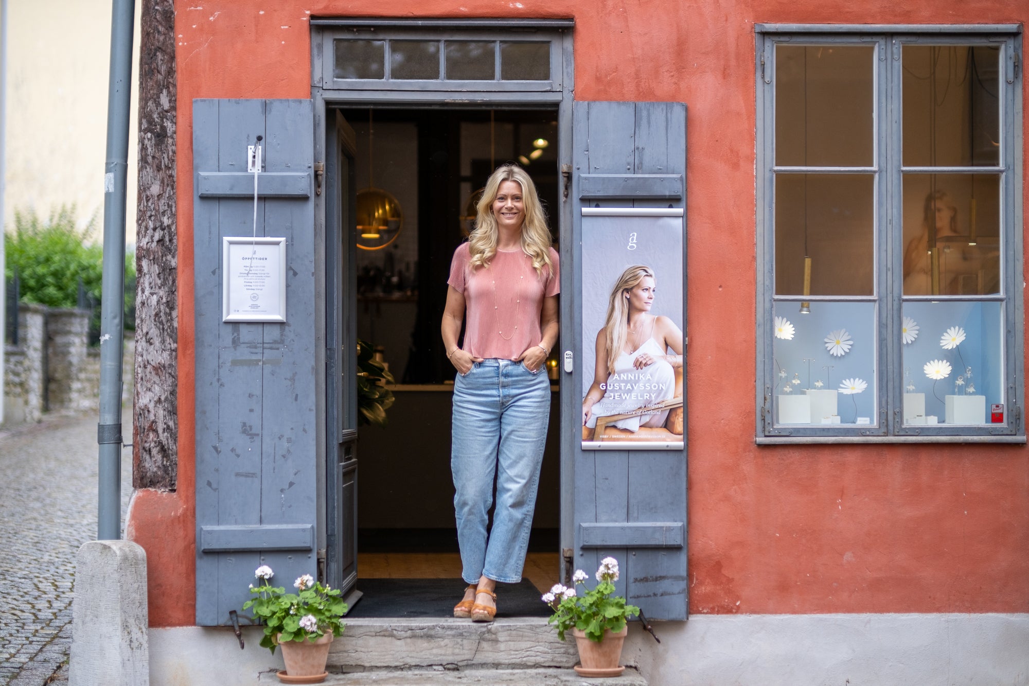 Smyckesbutik och smedja i Visby