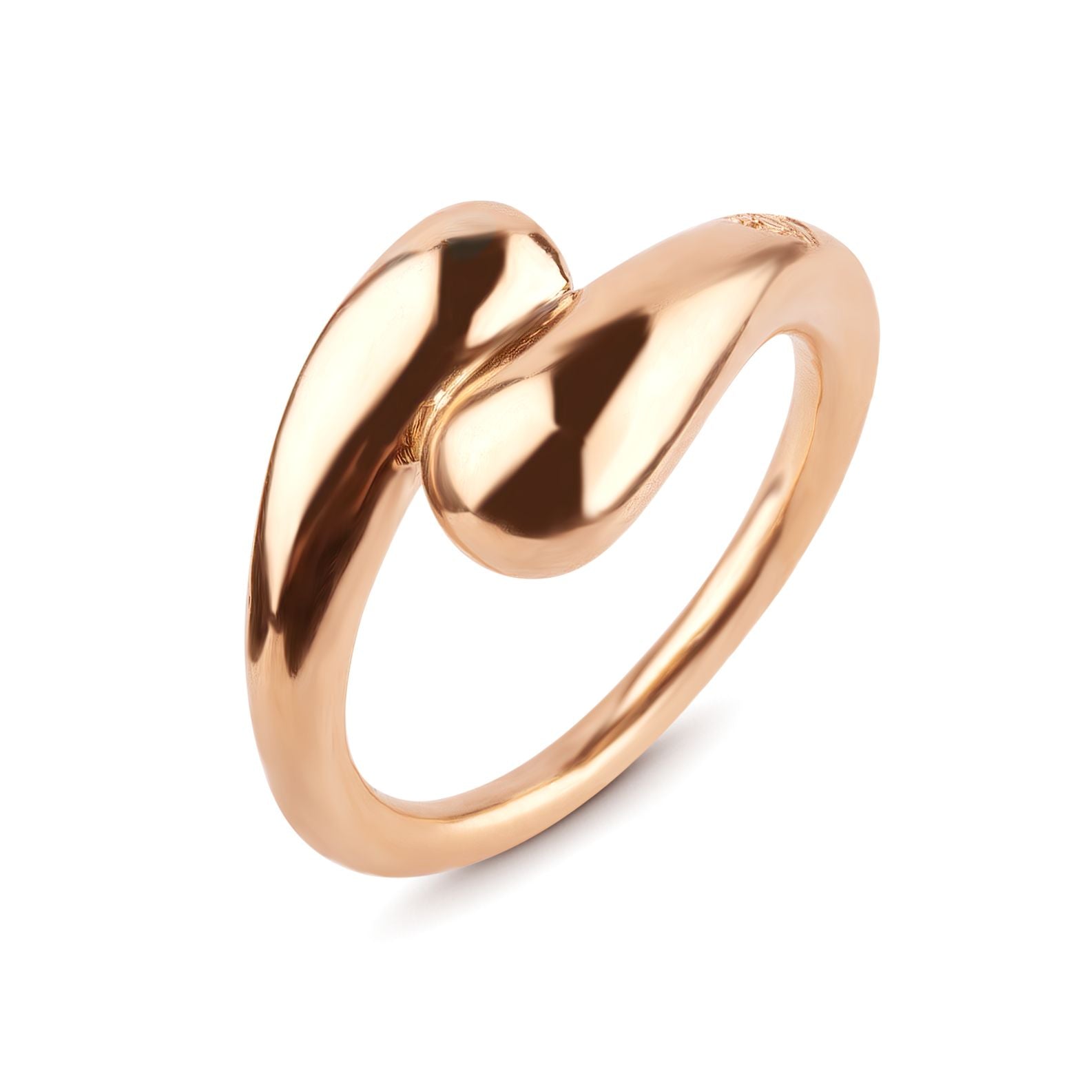 Got Your Back - Ring medium i roséguld