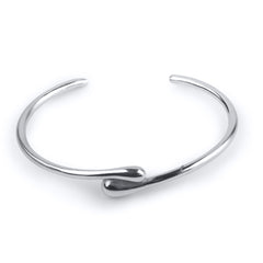 Got Your Back stelt armband liten i silver, närbild