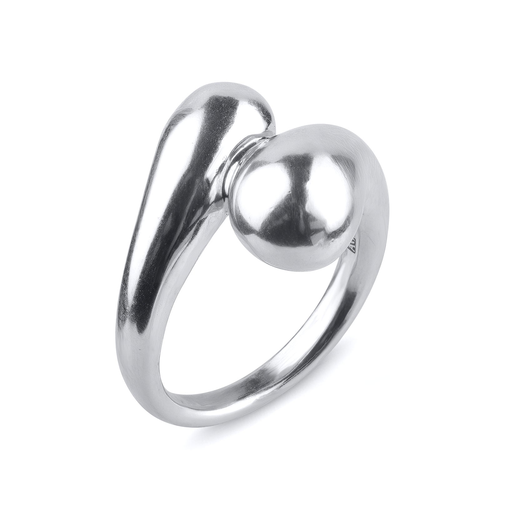 Got Your Back ring i silver, elegant form