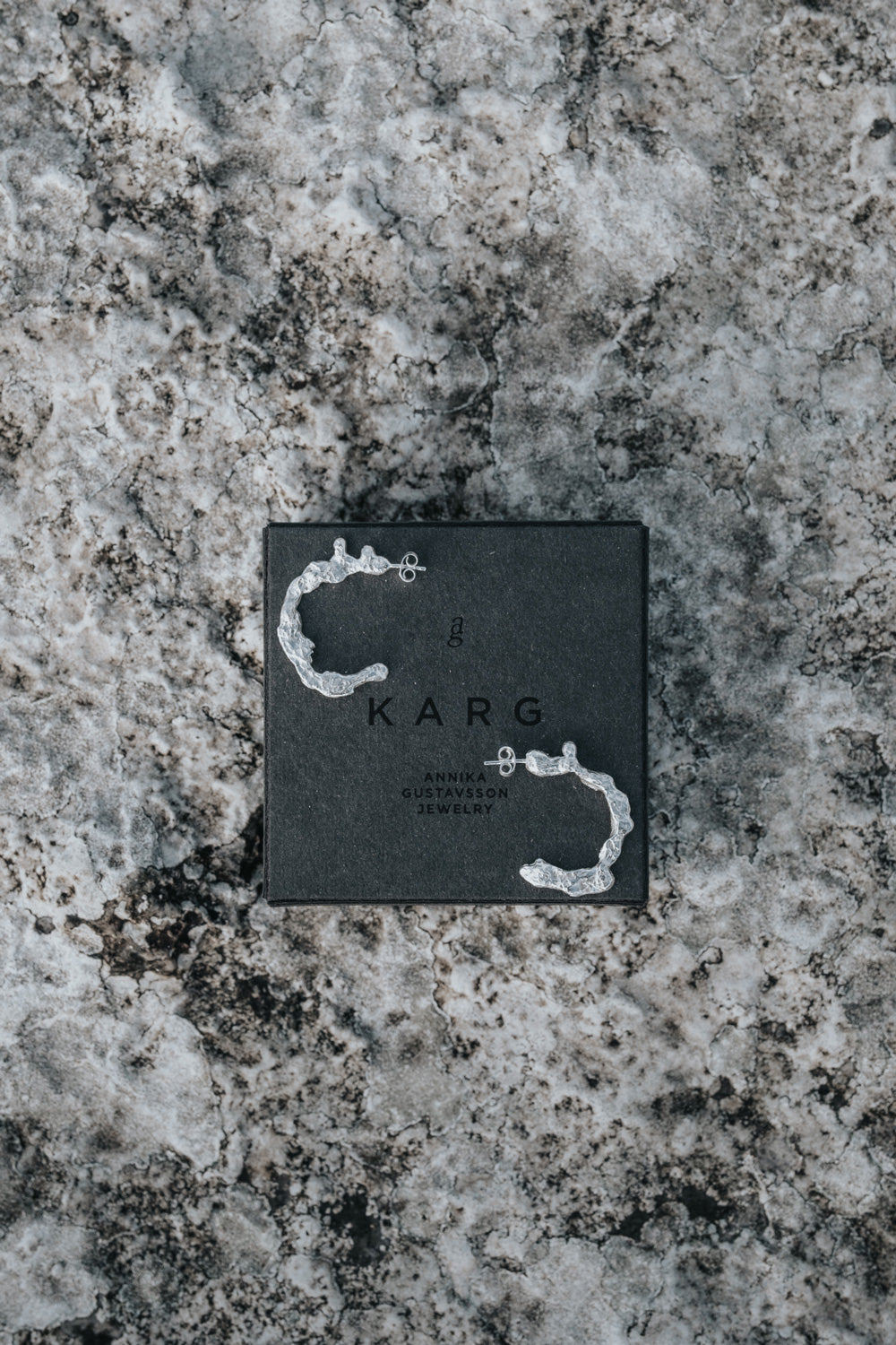 KARG - Earring "Hällmark" in silver