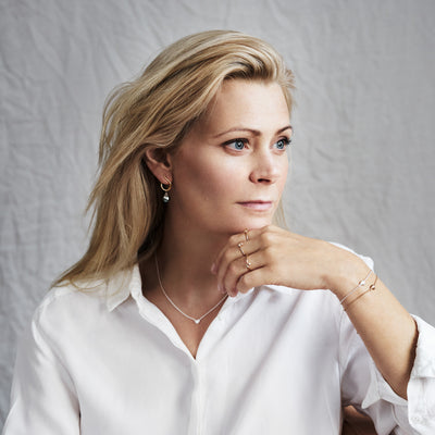 Martall örhänge 18k guld - Annika Gustavsson Jewellery