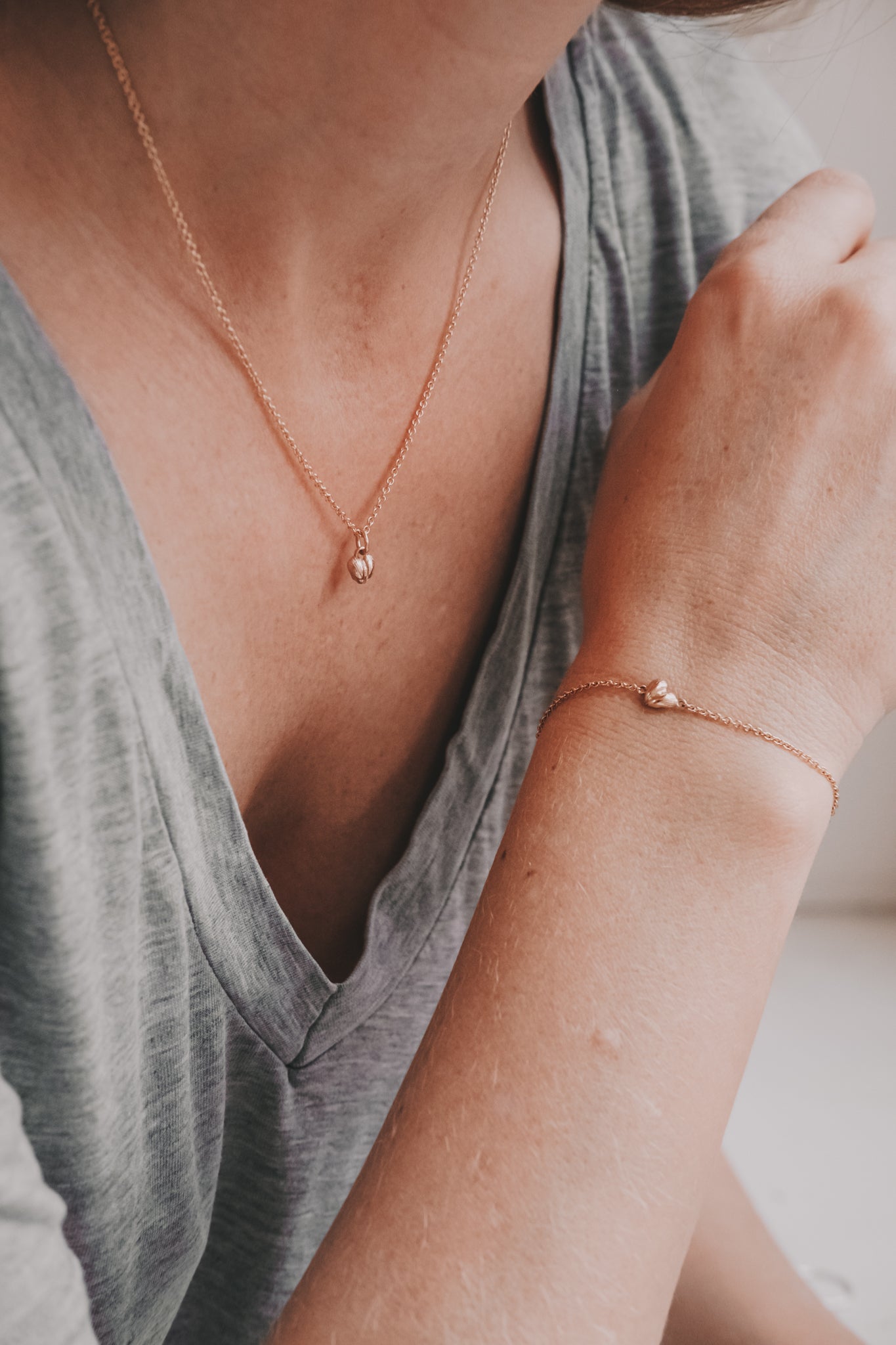 Heart of Gotland - guldberlock och armband